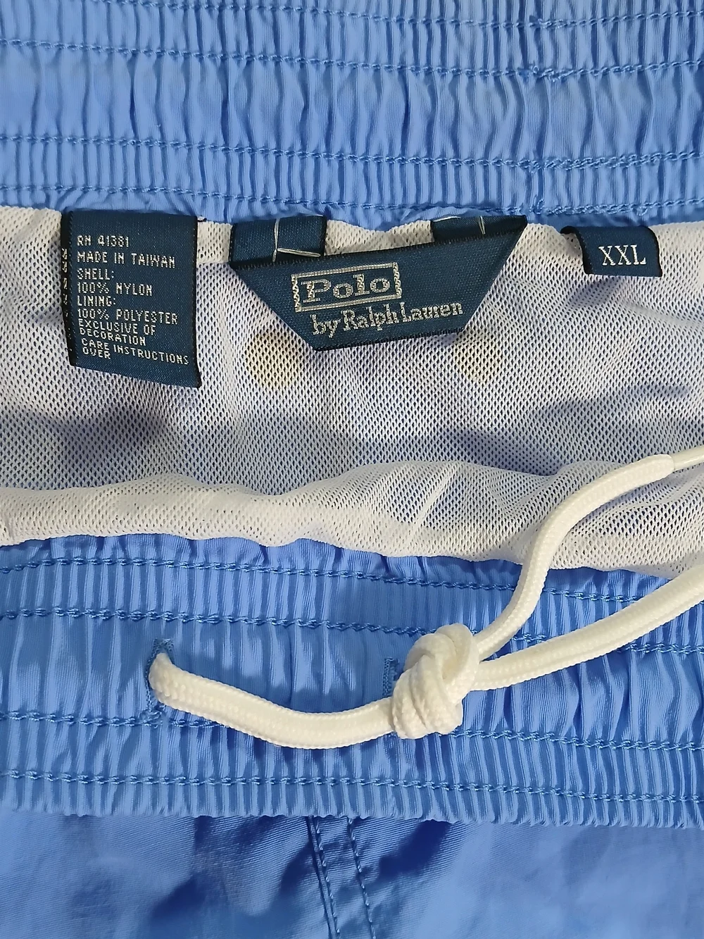 Polo Ralph Lauren Swim Trunks XXL Men's Bathing Suit Blue NWT